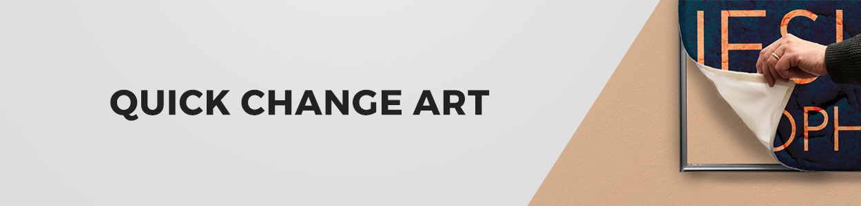 Quick Change Art Silicone edge graphics SEG Banners