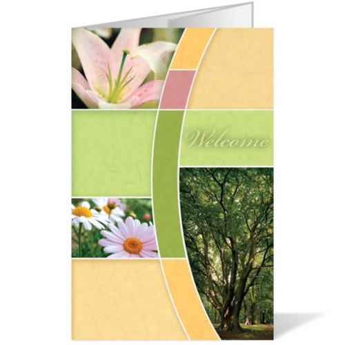 Bulletins, Spring - General, Spring Trees 8.5 x 14, 8.5 x 14