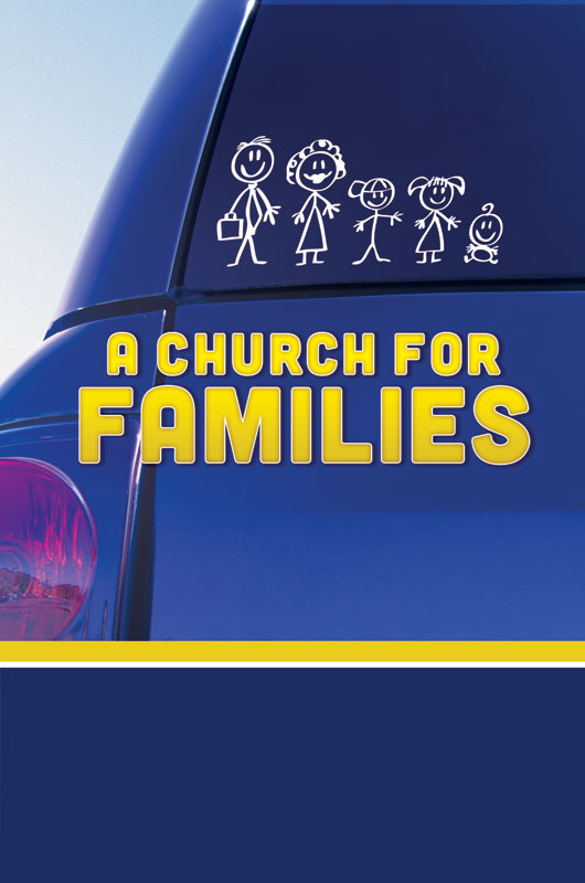 LED LightBox Graphics, Humorous, Church for Families , 24 x 36 x .75