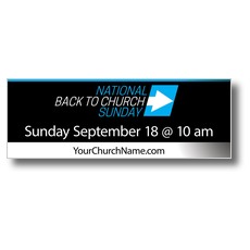 Back to Church Sunday Arrow 