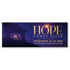 Hope Comes Alive Manger 