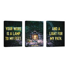 Light For My Path Triptych 