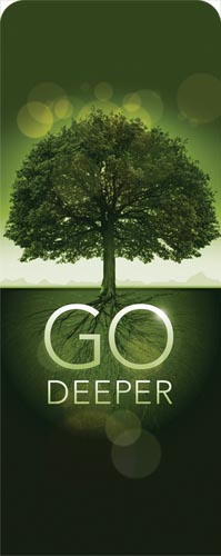 Banners, Ministry, Go Deeper Roots, 2'7 x 6'7