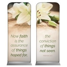 Faith Lilies Pair 