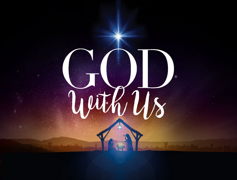 Banners, Christmas, God With Us Advent, 9'8 x 7'2