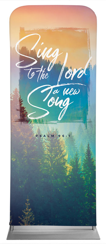 Banners, Nature, Beautiful Praise Sing to the Lord, 2'7 x 6'7