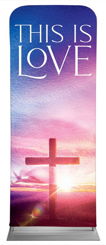 Banners, Easter, Love Easter Colors, 2'7 x 6'7