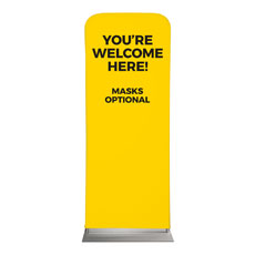 Yellow Welcome Here 