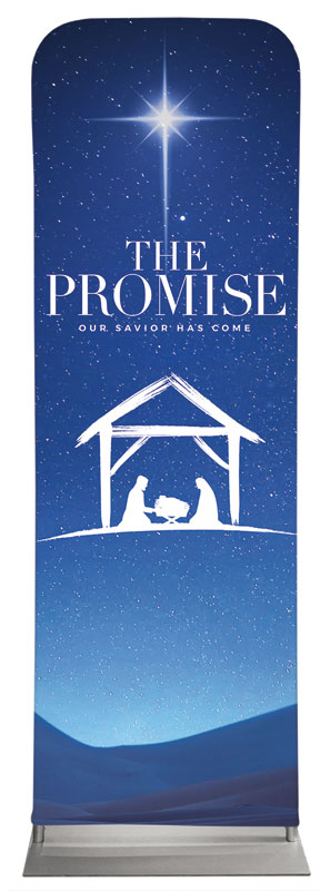 Banners, Christmas, The Promise Manger, 2' x 6'