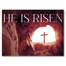 He Is Risen Tomb Cross 