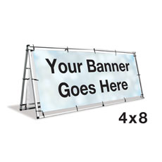 A-Frame Banner Stand - 4x8 