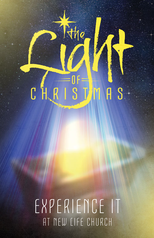 Church Postcards, Christmas, The Light of Christmas, 5.5 X 8.5