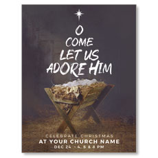 O Come Adore Manger 