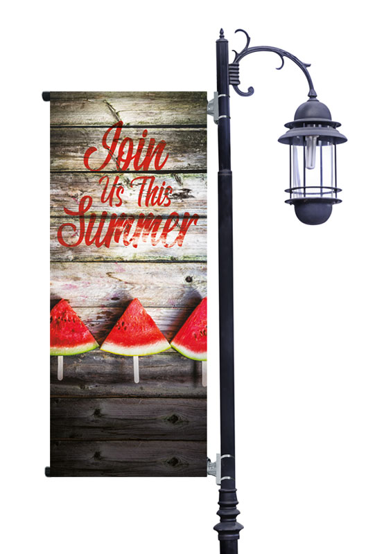 Banners, Summer - General, Summer Watermelon Events, 2' x 5'