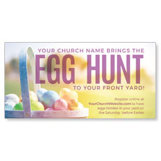 Egg Hunt Front Yard 
