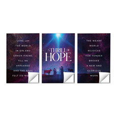 Thrill of Hope Sky Triptych 