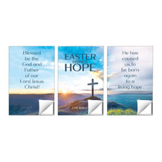 Sunrise Easter Brings Hope Triptych 