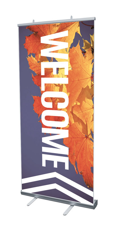Banners, Fall - General, Chevron Welcome Fall, 4' x 6'7