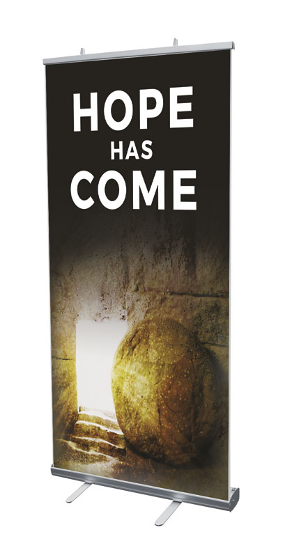 Banners, Easter, Hope Has Come Tomb, 4' x 6'7