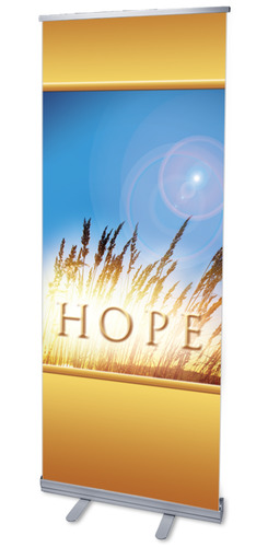 Banners, Fall - General, Hope for Tomorrow, 2'7 x 6'7