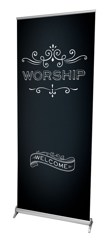 Banners, Ministry, Chalk Worship, 2'7 x 6'7
