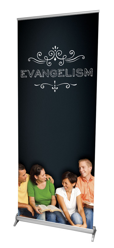 Banners, Purposes, Chalk Evangelism, 2'7 x 6'7