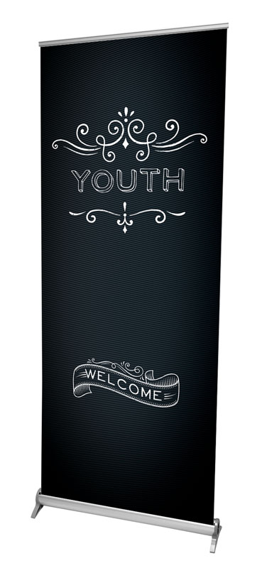 Banners, Ministry, Chalk Youth, 2'7 x 6'7
