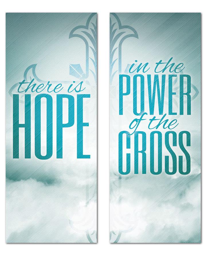 Banners, Inspiration, Power Of The Cross, 2'7 x 6'7
