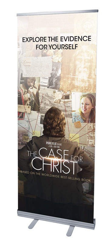 Banners, Case for Christ, The Case for Christ Movie, 2'7 x 6'7
