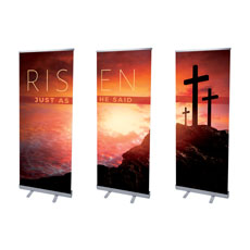 Risen Crosses Triptych 