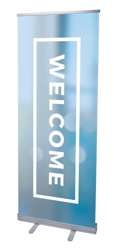 Banners, Welcome, Shimmer Welcome, 2'7 x 6'7