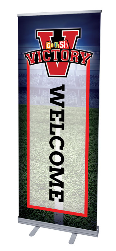 Banners, VBS / Camp, Go Fish Victory Welcome, 2'7 x 6'7