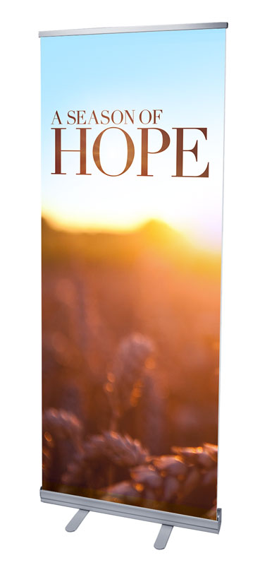 Banners, Fall - General, Season of Hope Wheat, 2'7 x 6'7