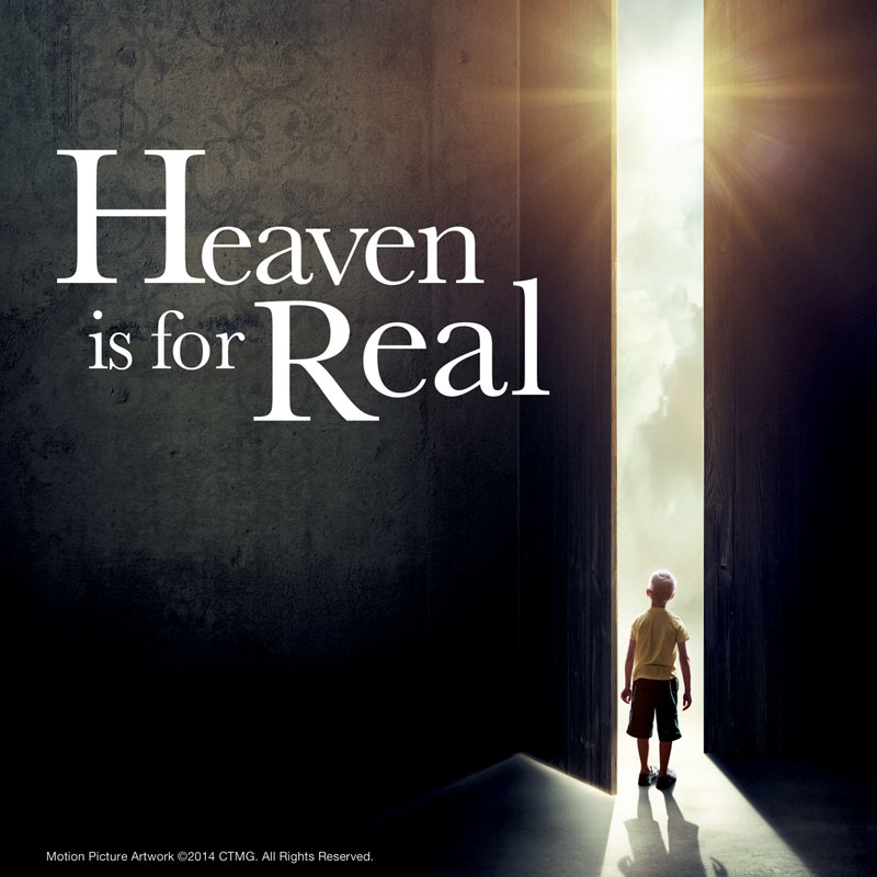 Banners, Heaven Is For Real, Heaven is Real Movie, 3' x 3'