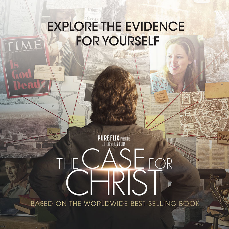 Banners, Case for Christ, The Case for Christ Movie, 3' x 3'