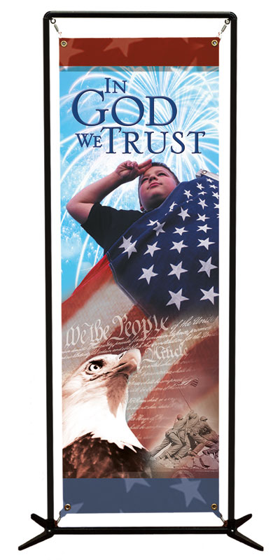 Banners, Summer - General, Celebrate America, 2' x 6'