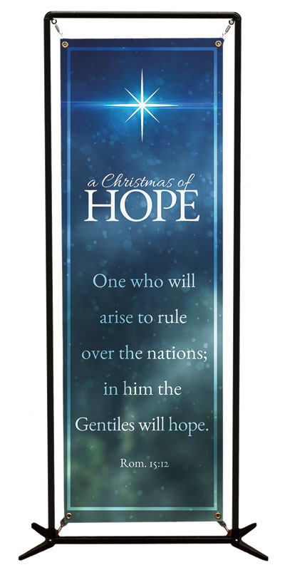 Banners, Christmas, Christmas of Hope, 2' x 6'