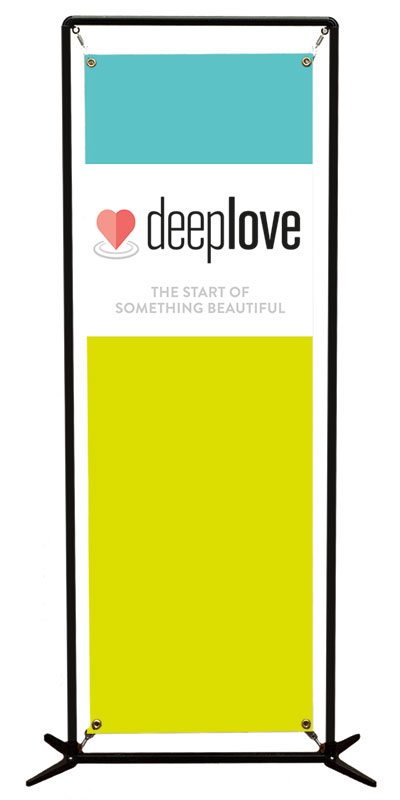 Banners, Deep Love, Deep Love, 2' x 6'