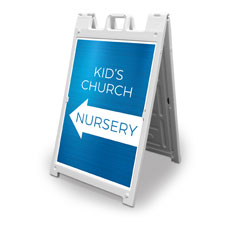 Blue Kids Church Nursery 