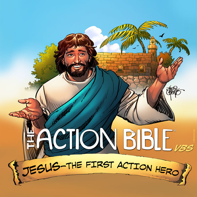 Banners, Summer - General, The Action Bible VBS, 24 x 24