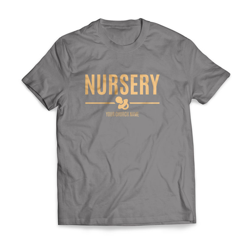 T-Shirts, Ministry, Nursery - Large, Large (Unisex)