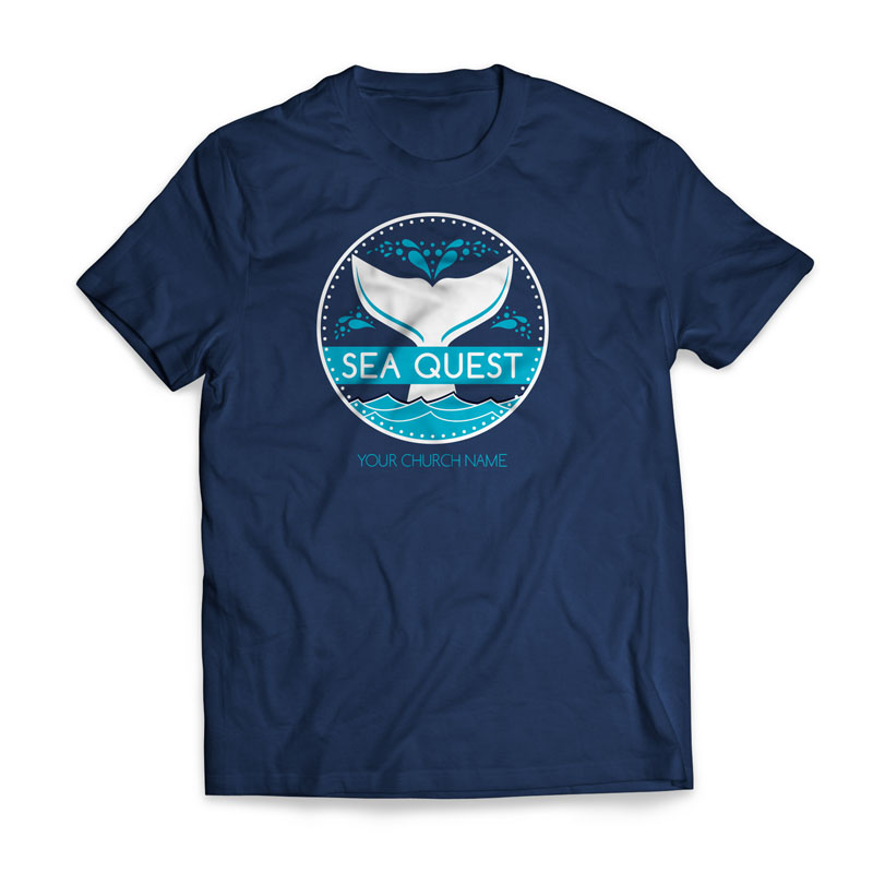 T-Shirts, Summer - General, Whale Tail - Large, Large (Unisex)