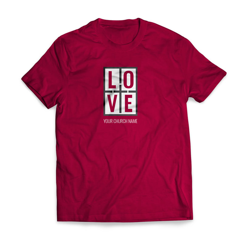 T-Shirts, Love - Large, Large (Unisex)