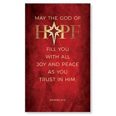 Hope Is Born Star Scripture 