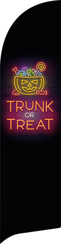Banners, Fall - General, Trunk or Treat Neon, 2' x 8.5'