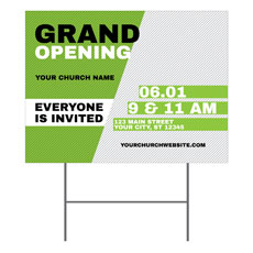Grand Opening Invite Green 