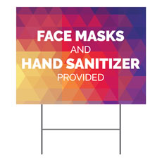 Geometric Bold Masks Sanitizer 