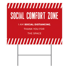 Social Comfort Zone Red 
