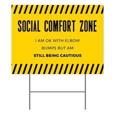 Social Comfort Zone Yellow 